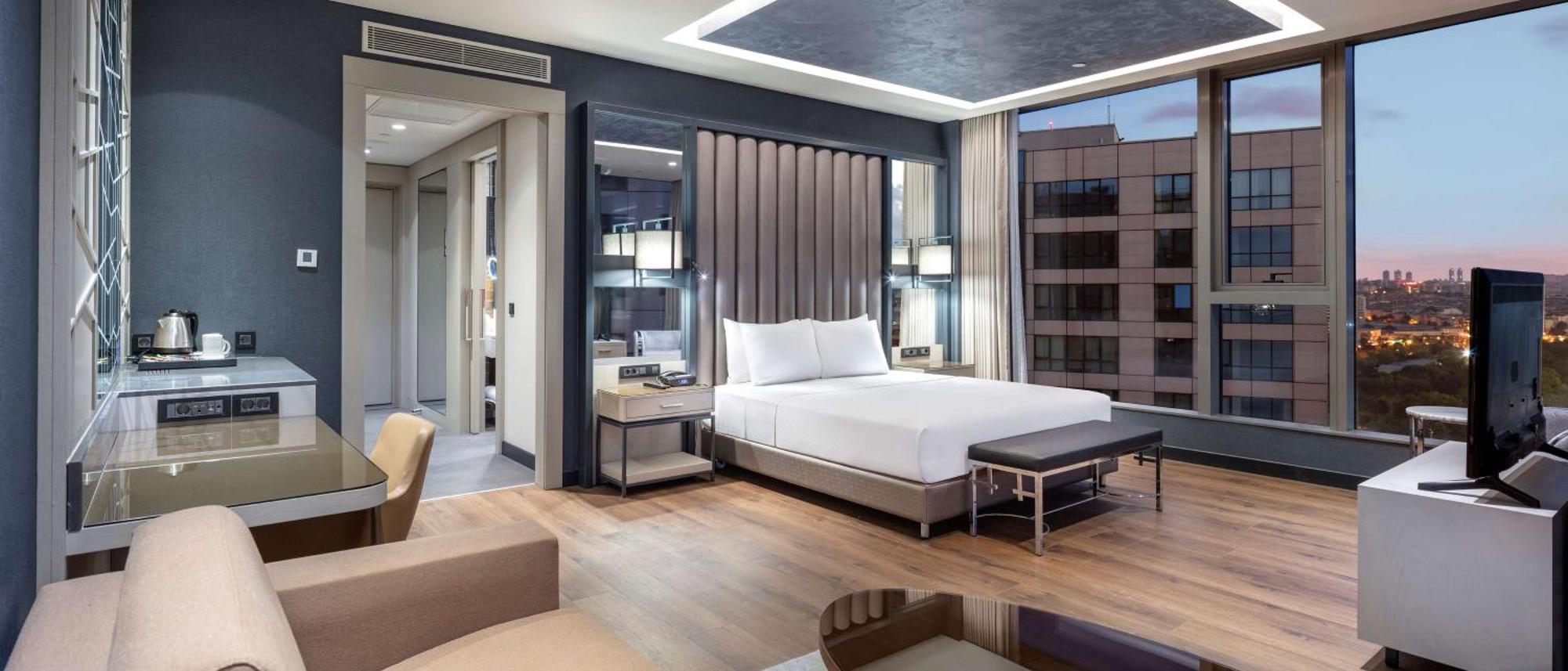 힐튼 이스탄불 바키르코이 호텔 외부 사진 A bedroom at the hotel